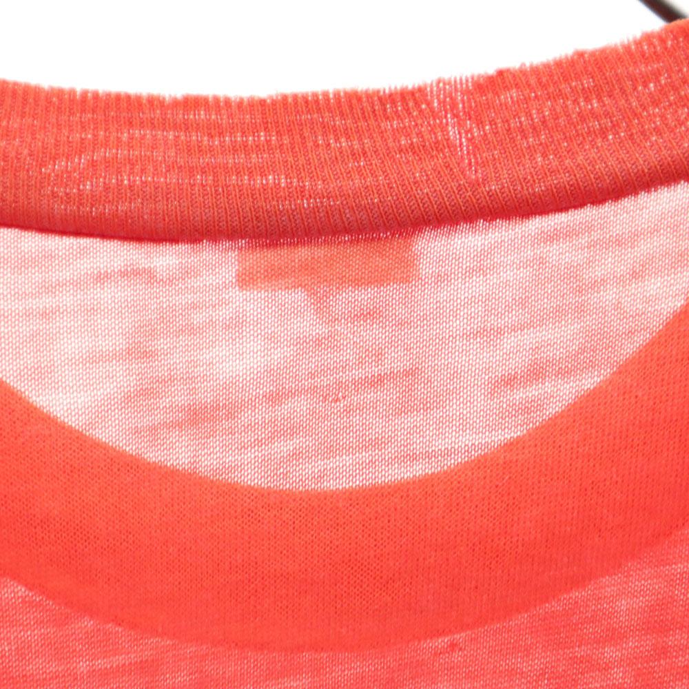 VINTAGE 70s 80s Snoopy Pattern Print Short sleeve T-shirt Red series Men's Used