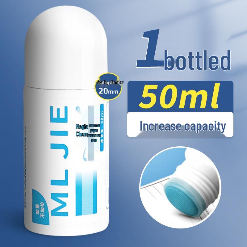 Confidential Seal Express: Privacy Protection Correction Fluid & Smear-Resistant Thermal Paper