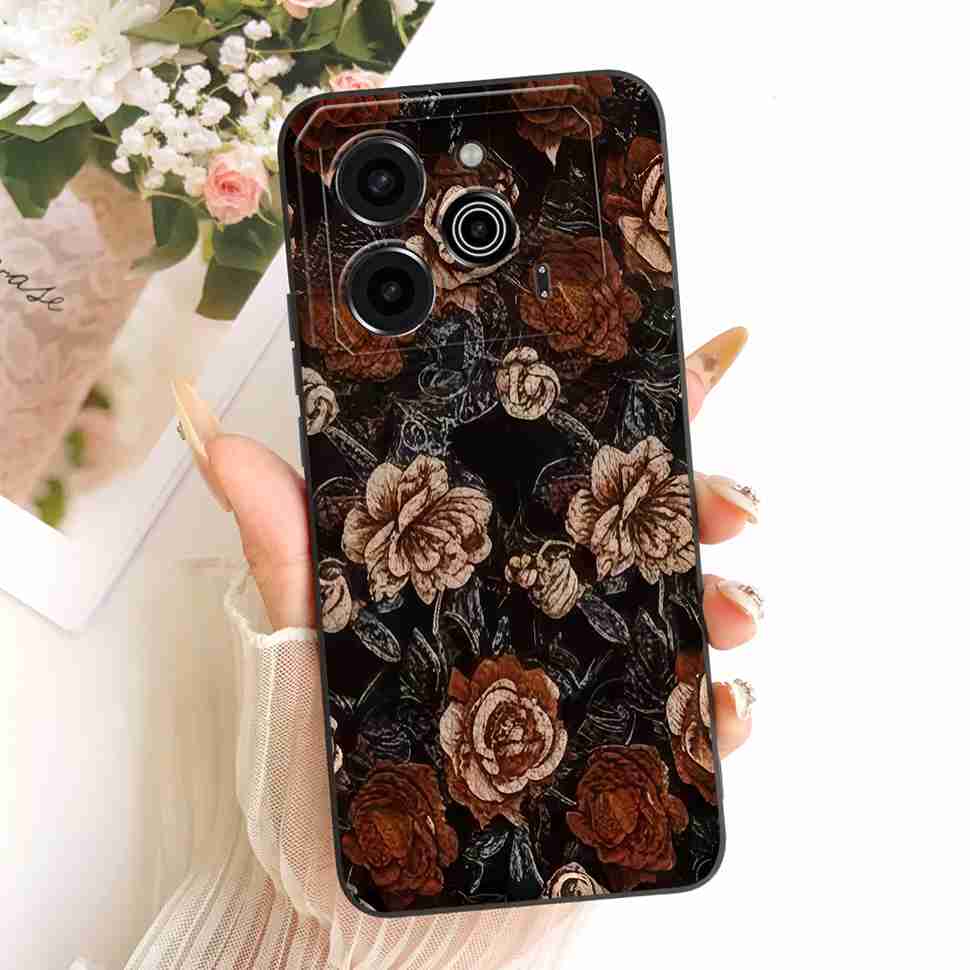 Phone Case For Tecno Pova 6 Pro 5G LI9 Casing Fashion Pattern Soft Silicone Shockproof For Tecno Pova6 Pova 6 Pro Cover Shell