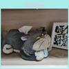 Cat Plush Tissue Box Cover Cute Cartoon Cat Tissue Holder For Home Car Interior Decor