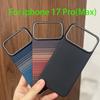 Magnetic Real Aramid Carbon Fiber Phone Case Cover On For iPhone 15 16 17 Pro Max Air 17Pro ProMax I15 I16 I17 Macsafe Magsafe