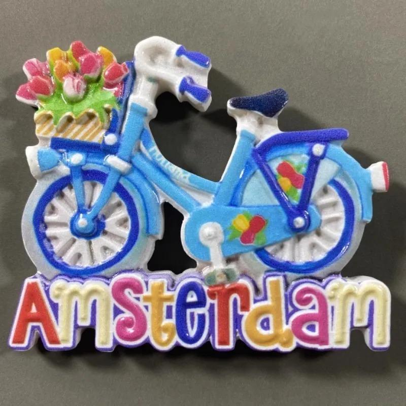 Holland Amsterdam Fridge Magnets the Netherlands Travelling Souvenirs Fridge Stickers Home Decor Gifts Potho Wall Stickers
