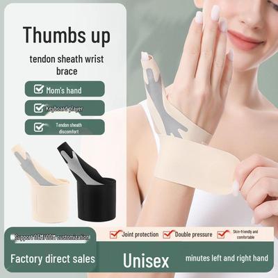 Tenosynovitis Wrist Support: Thumb Protector and Anti-Sprain Compression Wristband HW041