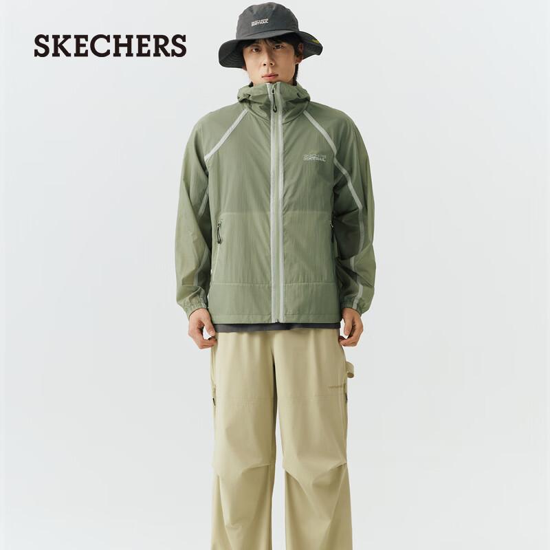Skechers Unisex Lightweight Sun Protection Hooded Jacket XL 105