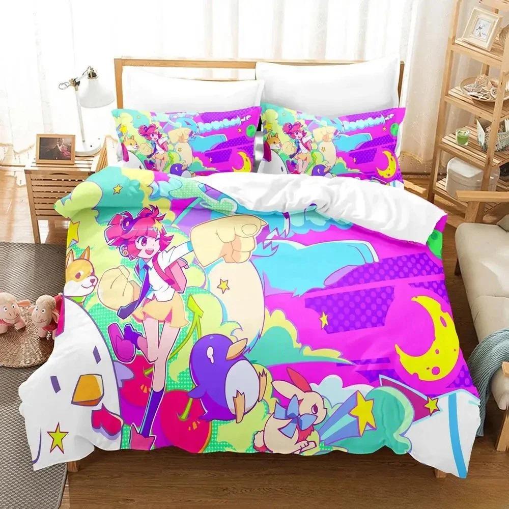 Home Living Muse Dash Bedding Set Single Twin Full Queen King Size Bed Set Adult Kid Bedroom Duvet Cover Sets 3D Print Anime Bed