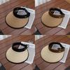 Summer Sun Protection Wide Brim Allweather Foldable Sun Hat For Outdoor Activities