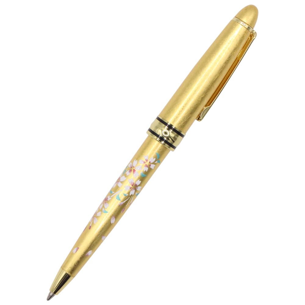 

Gold Leaf Ballpoint Pen Sakura Maki-e