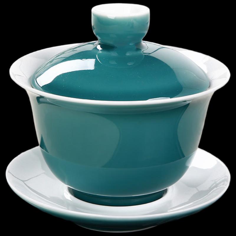 Shangqi Ceramic Sancai Gaiwan Teacup