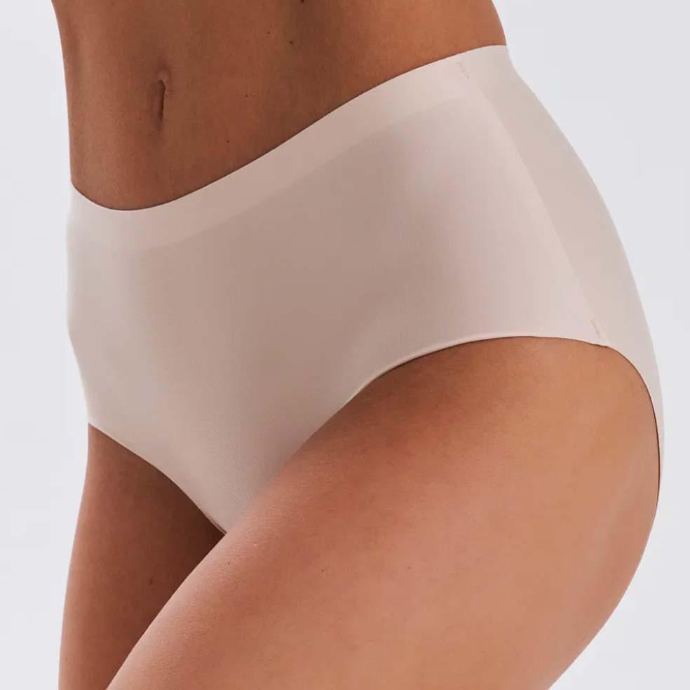 High Waist Leopard & Zebra Print Seamless Plus Size Ice Silk Panties