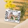 Funny Dog Gift Picture Frame, Gifts for Dog Lovers, Dogs Themed Gift, Puppy Pet Dogs Owner Stuff Gifts, Photo Frame 4x6 Horizontal Photo for Tabletop