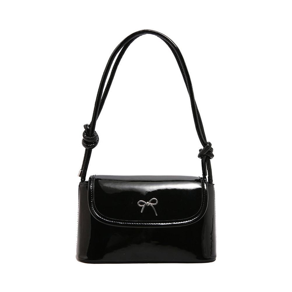 Fashionable Ladies' Beautiful Bags PU Leather Handbag Sweet Cute Leather Bags Casual Commuter Female Underarm Handbags