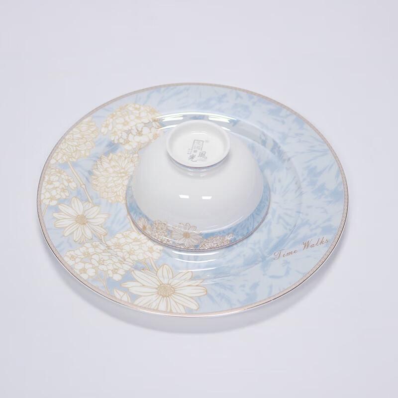 Northern Scenery 60-Piece Bone China Dinnerware Set