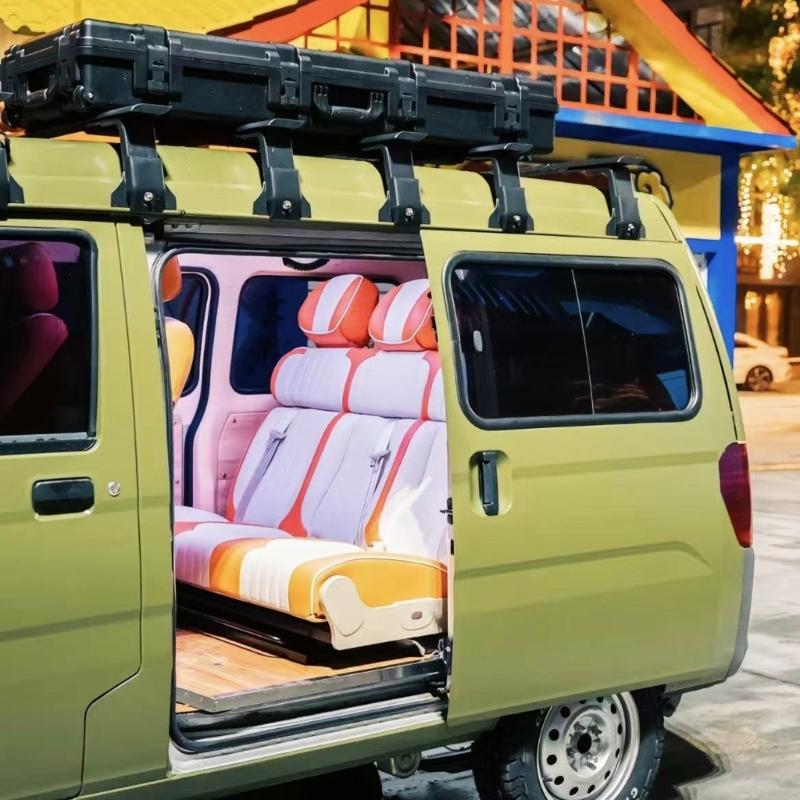 Abrazaderas de Techo para Canalones de Lluvia de Aluminio de Alta Resistencia para SUV Camión Rango de Altura 12-23 cm Ajuste Seguro No Requiere Herramienta