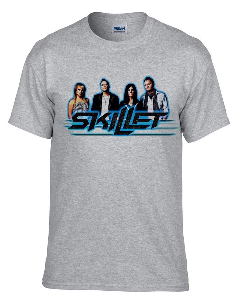 Skillet Rock Band Rock Music Grey Kids TShirt 543sizeKids S