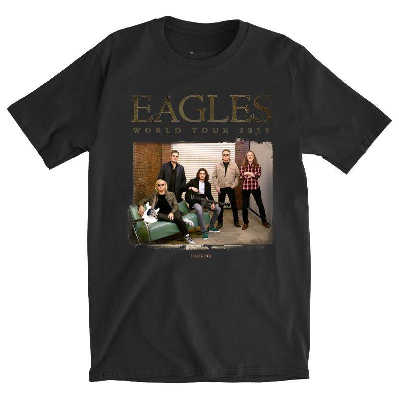 

1994 Eagles Hotel California Ювілейне видання Ретро Літня Футболка з чистої бавовни для чоловіків і жінок з коротким рукавом L