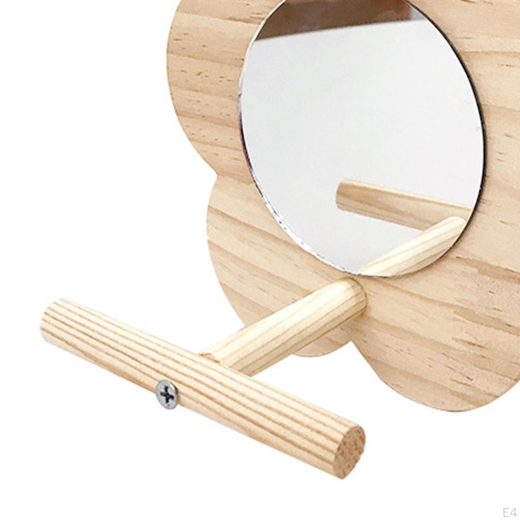 Hanging Swing for Parakeets, Moon Shape Perch Bird Climbing and Play