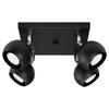 Ceiling Lamp Oculare 4 Black