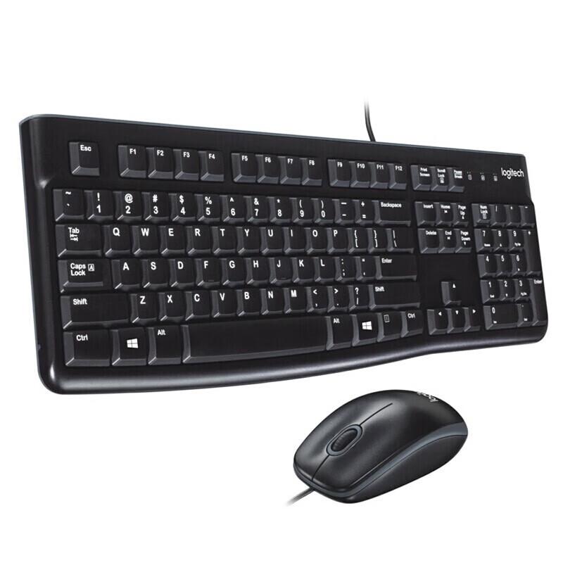Logitech MK120 Wired Keyboard and Mouse Combo