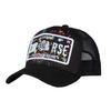 Christian Rose Li Plate Trucker Cap