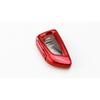 Red TPU Key Fob Cover w/ Button Cover Panel For BMW X1 X4 X5 X6 X7 5 7 Series