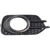 Stoßstange vorne Nebelscheinwerfer Blende Gitter Abdeckung Kappe Mit Chrom Passend für VW Tiguan 2012 2013 2014 2015 2016 2017 2018, Ersatz für 5N0853666H (Recht