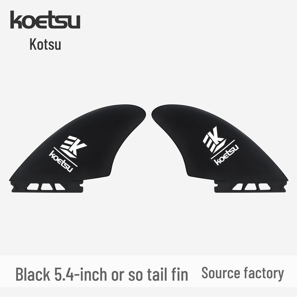 KOETSU SUP Tail Fin: Left & Right Rudders FCS Keel2 for Paddleboard/Surfboard (2nd Gen)