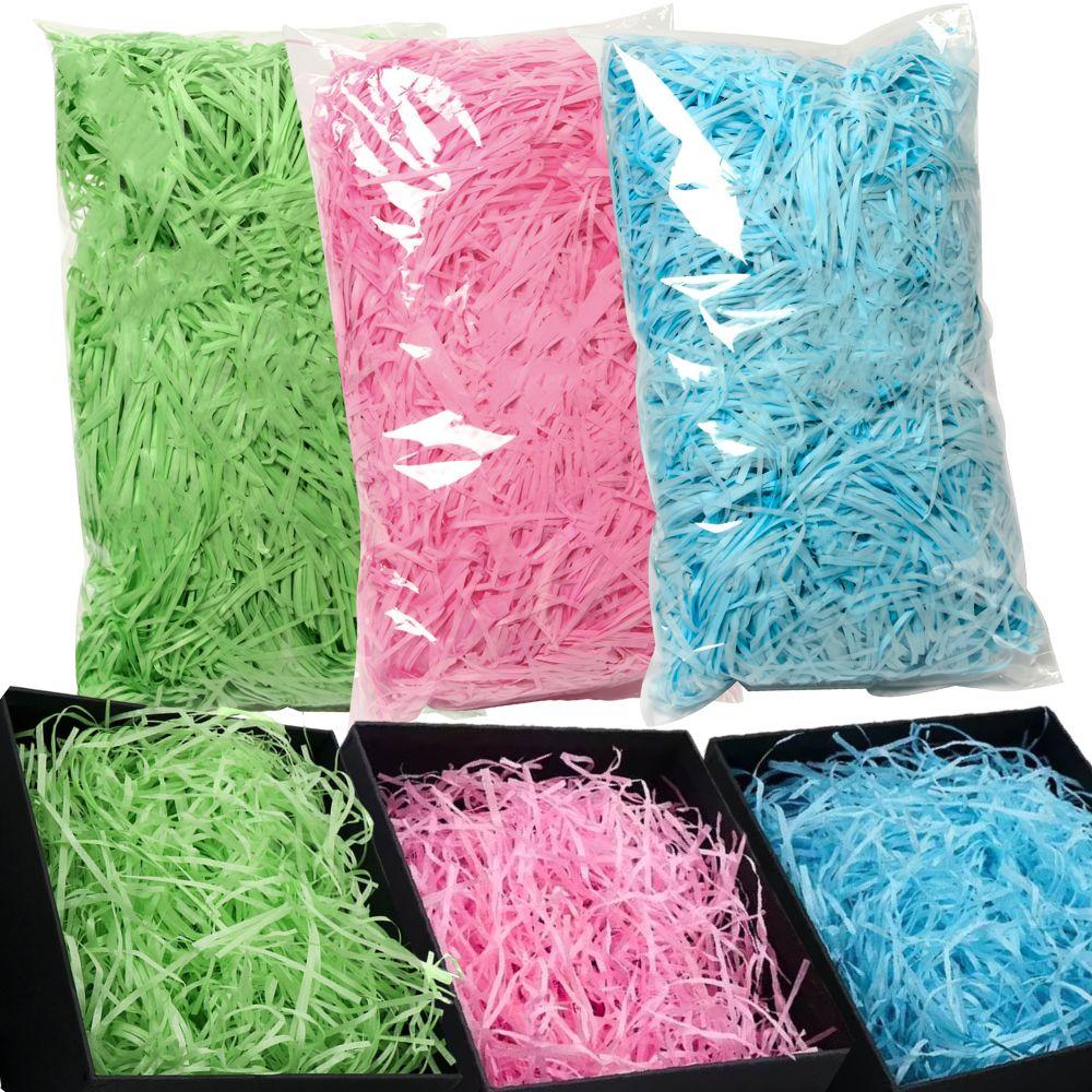 20/40g Raffia Paper Valentine's Day Wedding Birthday Anniversary Party Thanksgiving Basket Filler Gift Box Decoration YMY