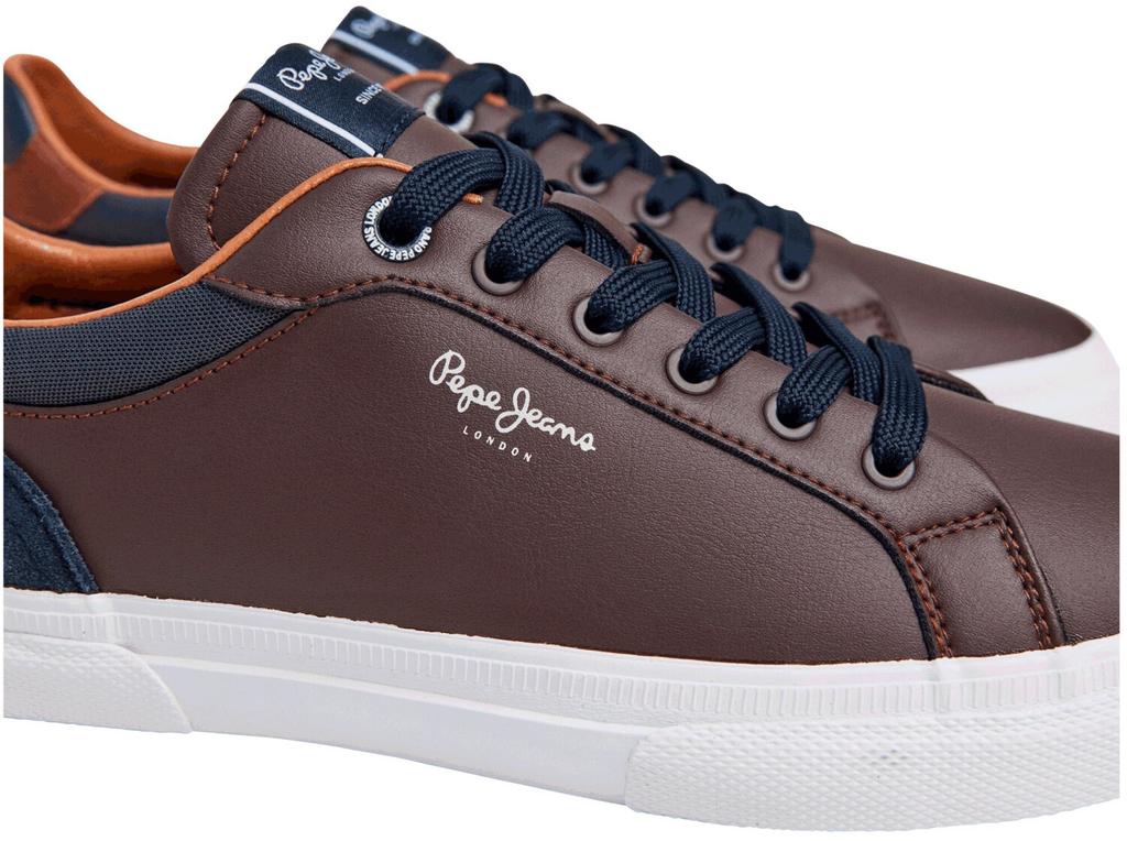 Кроссовки Pepe Jeans Retro Kenton (искусственная кожа) коричневые
