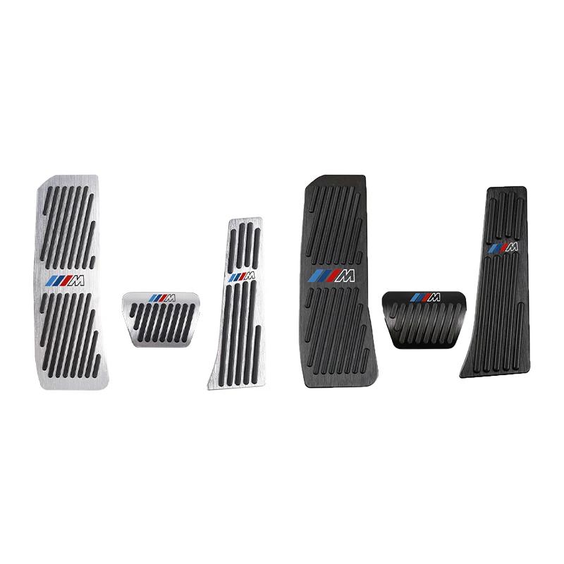 New Foot Rest Fuel Brake Gas Pedal Pads Covers For BMW 3 5 series E39 E46 E87 E90 E91 F10 F30 F20 F25 F01 X5 X3 M4 Car Acce