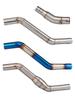 CFMOTO NK400/NK650 Stainless Steel Silencer Exhaust Pipe with Backpressure Drum.