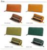Dakota Long Wallet with Round Zipper, Apego Series, Camel, DA-35271-45