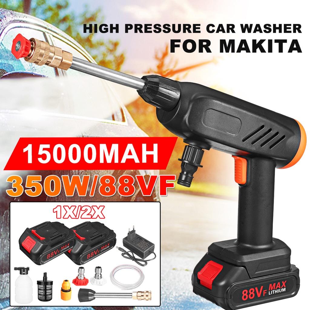 350W Portable Cordless High Pressure Washer High Pressure Foam Generator Car Wash Water Gun Spray Gun