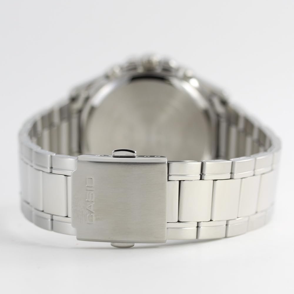 CASIO STANDARD MTP-1374D-1A3 silver black men's