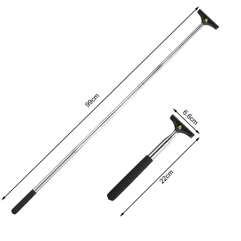 1Pcs Car Rearview Mirror Wiper Retractable Handheld Cleaning Brush For Porsche 911 918Spyder 928 944 968 Boxster Cayenne Macan Panamera