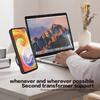 עבור Xiaomi Poco M8 Pro 5G/Redmi Note 15 Pro+ 5G (גלובלי) כיסוי טלפון TPU + PC עם מעמד, חלון שקופל למצלמה