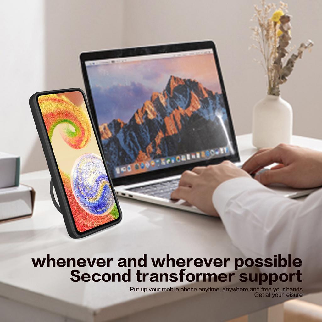 עבור Xiaomi Poco M8 Pro 5G/Redmi Note 15 Pro+ 5G (גלובלי) כיסוי טלפון TPU + PC עם מעמד, חלון שקופל למצלמה