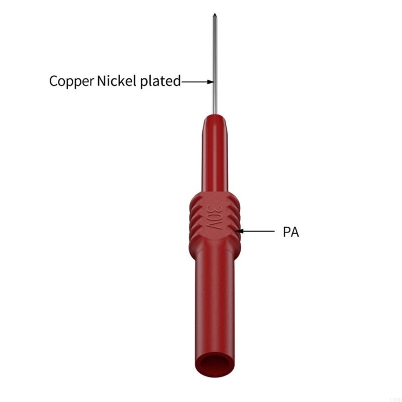   Precisions Flexible Probes for 4mm Banana Plugs Instrument Ensuring Accuracy and Safety in Electronics Work