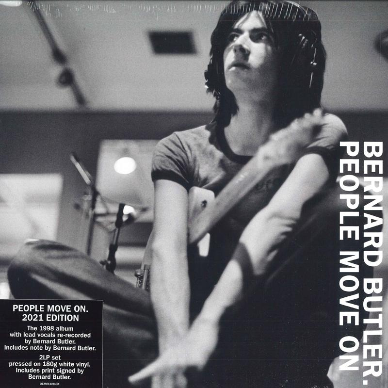 

LP Record BERNARD BUTLER - People Move On DEMREC943 Demon Records 2022 UK Rock