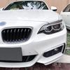 Carbon Fiber Headlight Eyebrow For BMW 2 Series F22 F23 2015-2019 Front Head Light Lamp Cover Trim Headlamp Eyelid Sticker