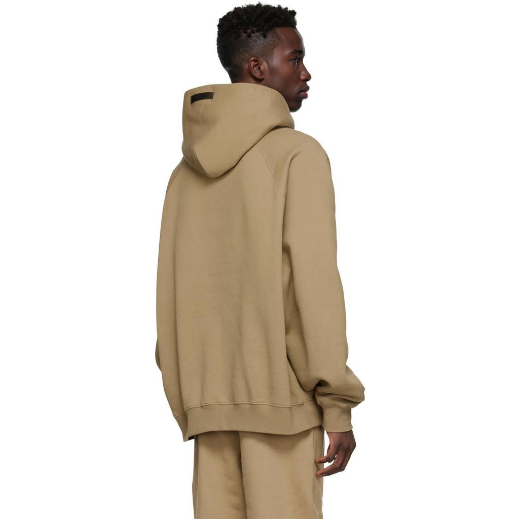 Fear of God Essentials Fleece Hoodie SS22 Unisex Hoodie Oak-Brown FOG-SS22-855