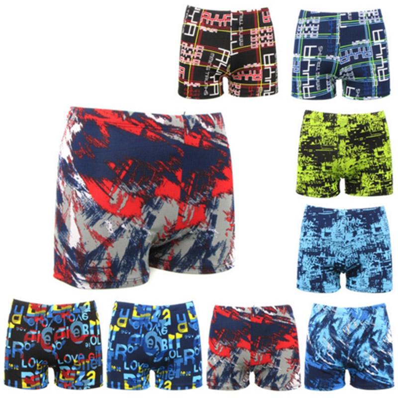 Buy Fashion Men Swimwear Sexy Swimming Pants Casual Baech Shorts at