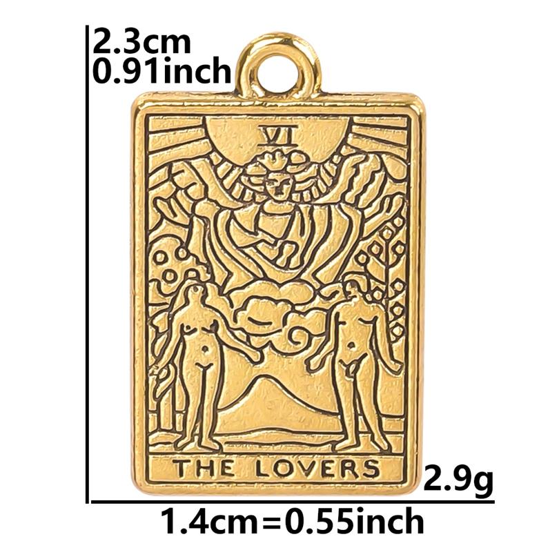 12Pcslot Metal Tarot Charm Mix Accessories Sun Moon Star Pendant Charms For Jewelry Making Supplies Wholesale Items Diy Earring