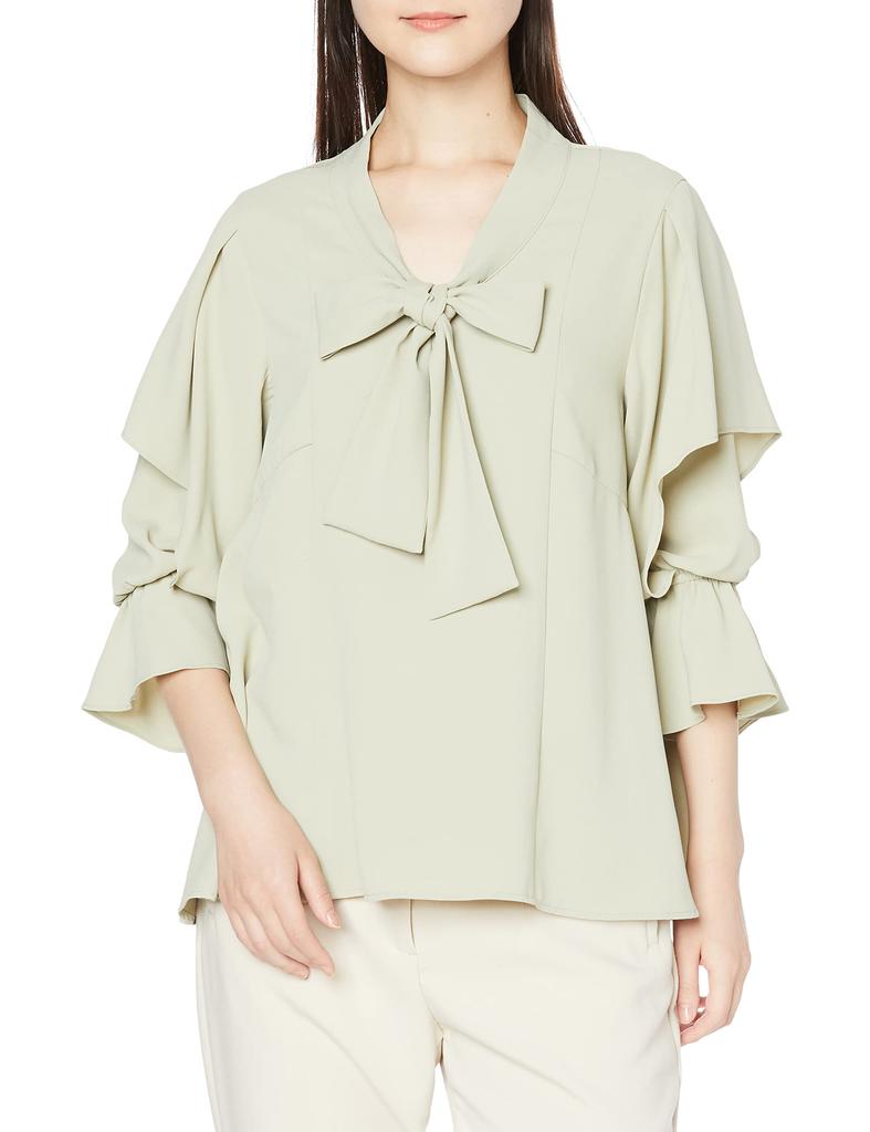 Snidel Women's Flared Georgette Blouse SWFB231263 (Men's)