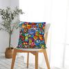 SuperThings Cartoon Square Pillow Covers Home Super Zings Kindergarten Cushion Cover Funny Decorative Pillow Cover 45*45