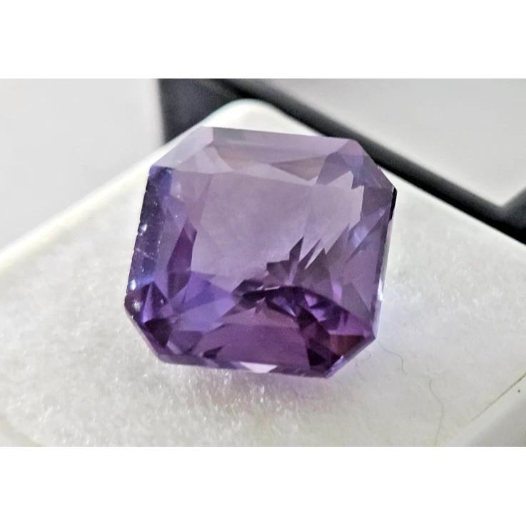 6-7 Ct Natural Alexandrite Color Changing Square Cut Fabulous Loose Gemstone