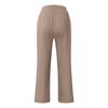Men's Casual Loose Color Cotton Linen Trousers Elastic Tie Print Trousers