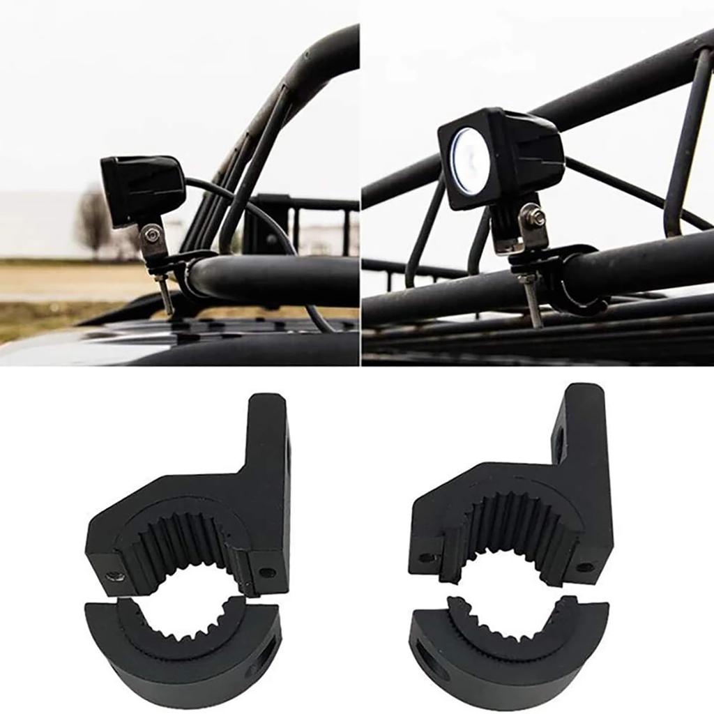 Set of 2 Motorcycle Bumper Bracket Mounting Bracket No Drilling