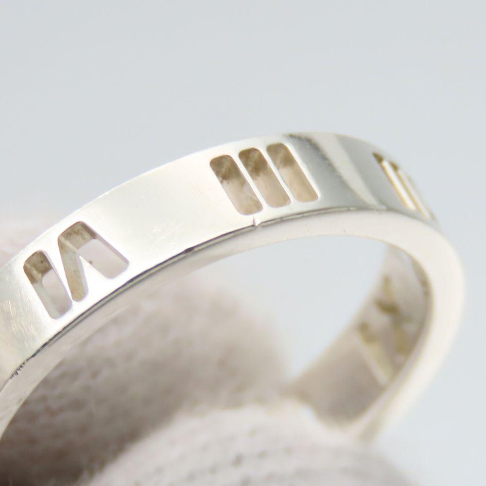 Used TIFFANY&Co. Ring Atlas EU#51 Silver925 2.1g Silver Open