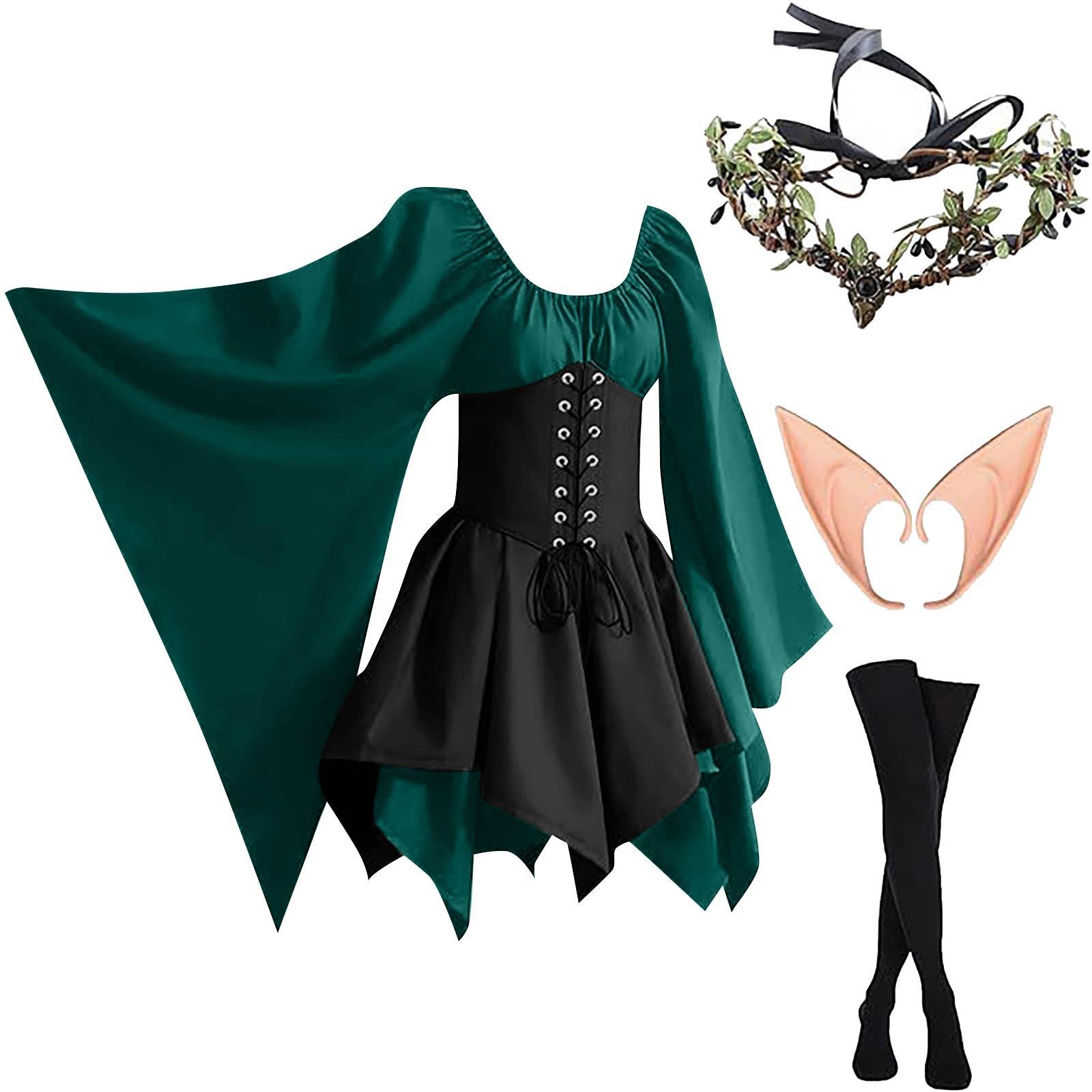 

Женское модное винтажное платье с длинным рукавом, вечернее вечернее вечернее платье для косплея L