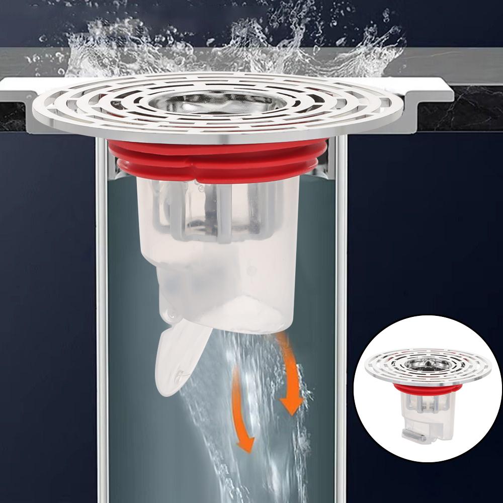 Odor Prevention Floor Drain Core Large Filter Screen Bathroom Sewer Device  Bathroom